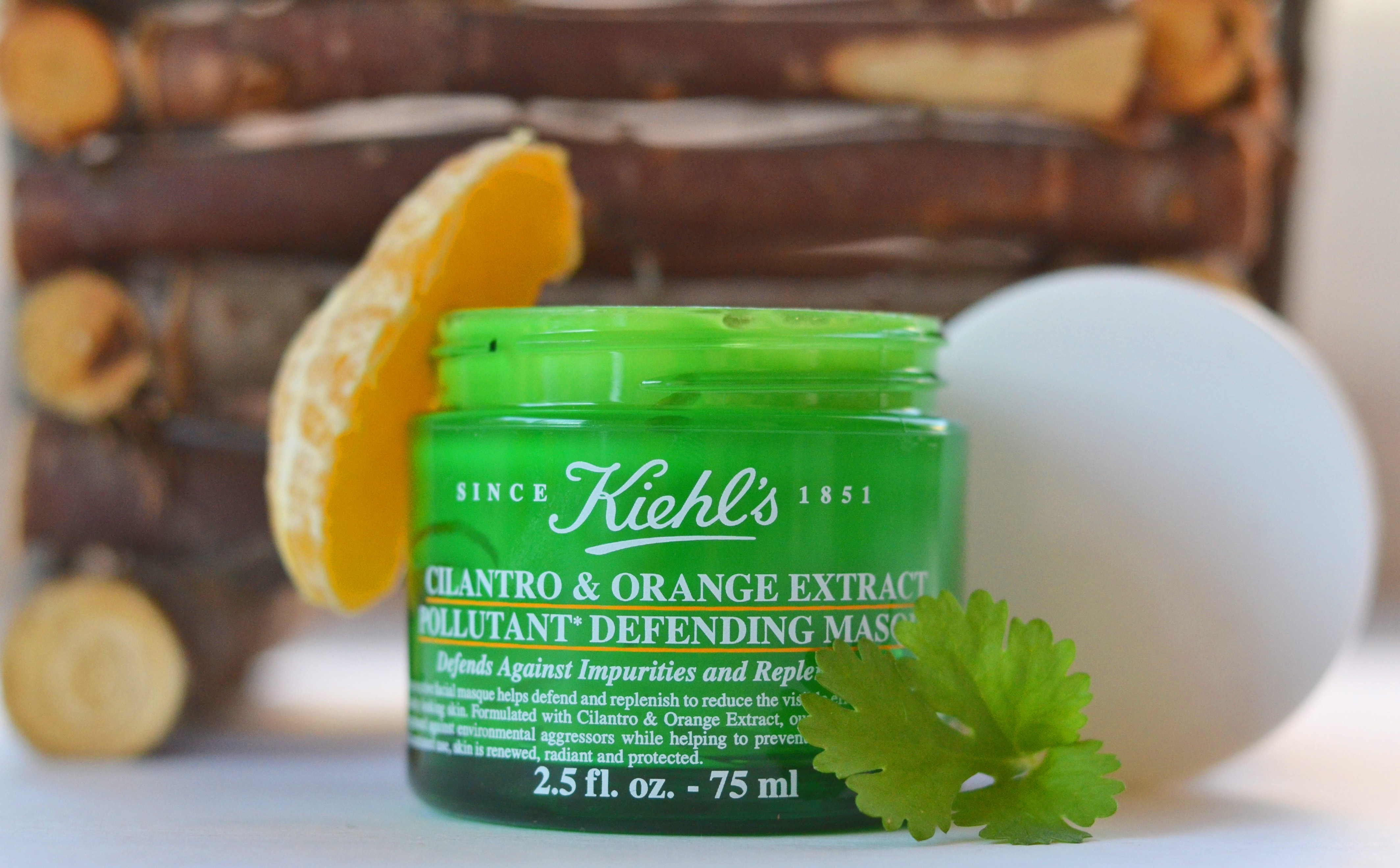 Kiehl's,Cilantro & Orange Extract Pollutant Defending masque 14 ml.,Cilantro & Orange Extract Pollutant Defending masque,Cilantro & Orange Extract Pollutant Defending masque รีวิว,Cilantro & Orange Extract Pollutant Defending masque ราคา