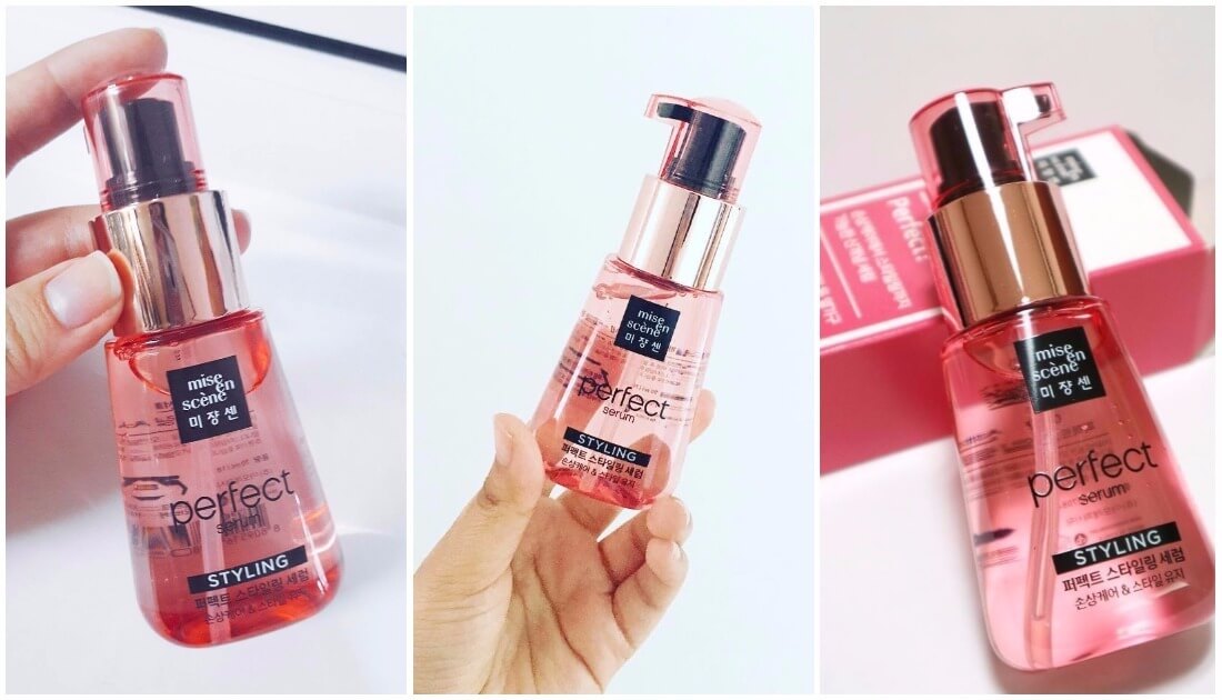 Perfect Serum Styling 70 ml เซรั่มบำรุงผมกลิ่นพีช ขายดีอันดับ 1 จากประเทศเกาหลี