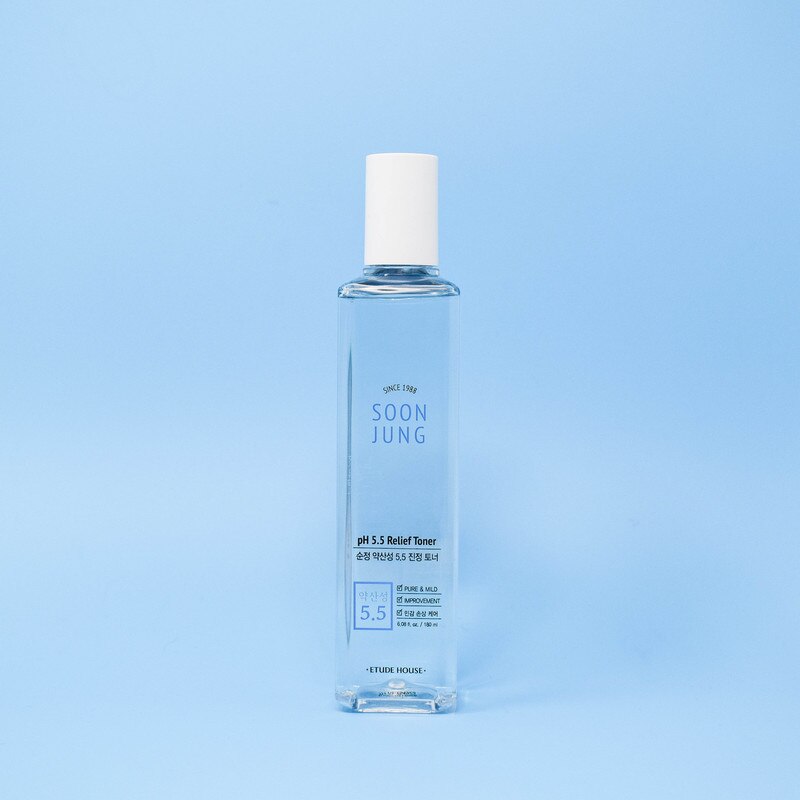Etude House,SOON JUNG,อีทูดี้,ซุนจุง,Etude House Soon Jung,Etude House Soon Jung ph5.5 Relief Toner 180ml.,etude house ราคา ,Soon Jung Toner,etude house ขายที่ไหน, etude house ของแท้
