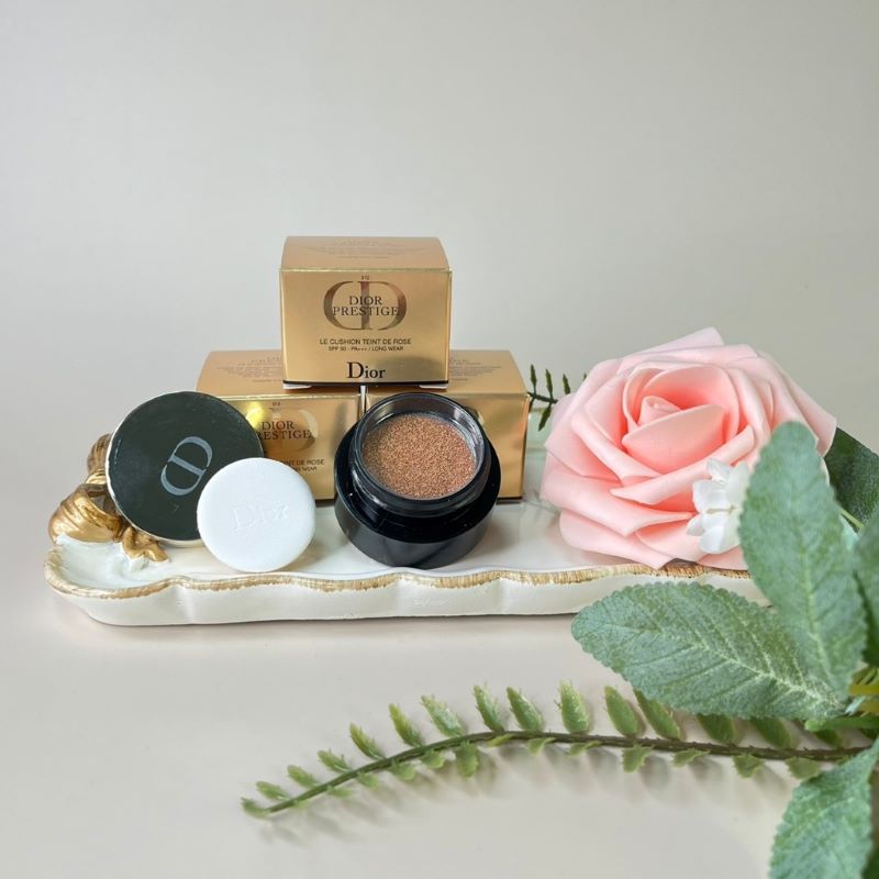 Dior Prestige Le Cushion Teint De Rose SPF 50 - PA+++ 4g #010 Ivory , dior prestige ,คุชชั่น Cushion Dior  ,Dior Prestige Cushion รีวิว, DIOR คุชชั่น,  รีวิว Dior Prestige Le Cushion Teint De Rose SPF 50